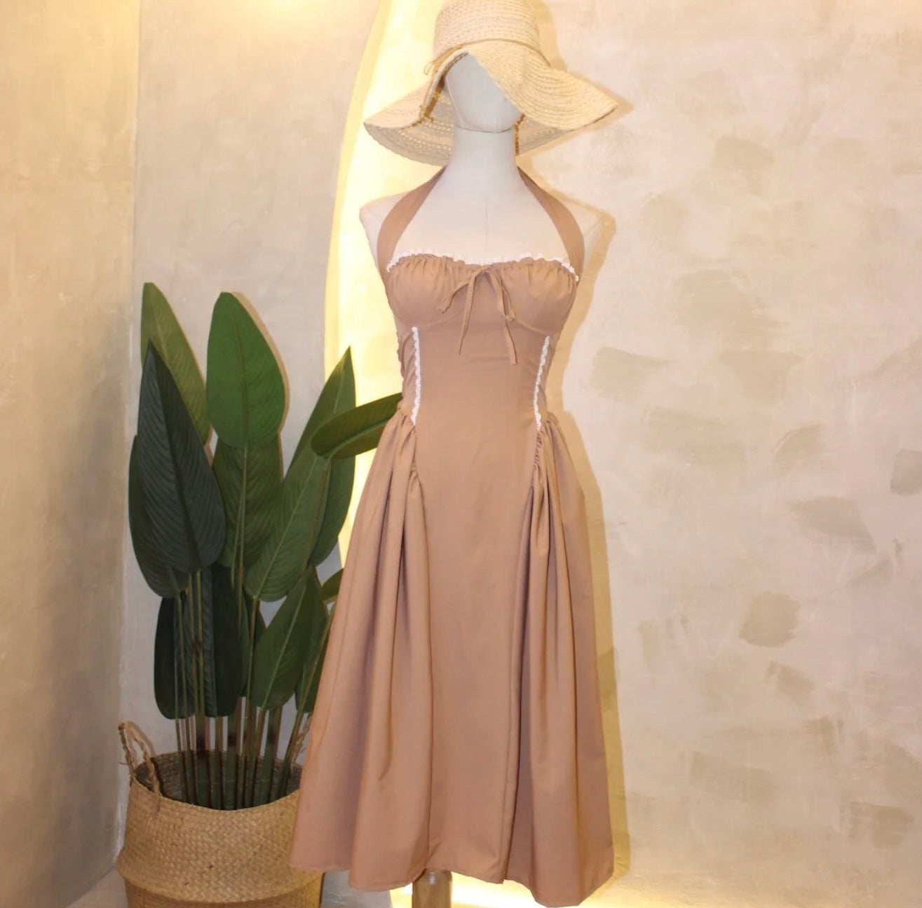 DORCAS ZERAH MIDI DRESS