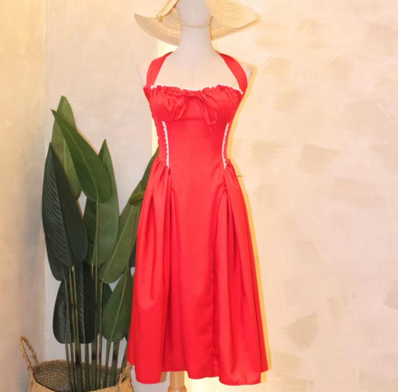 DORCAS ZERAH MIDI DRESS